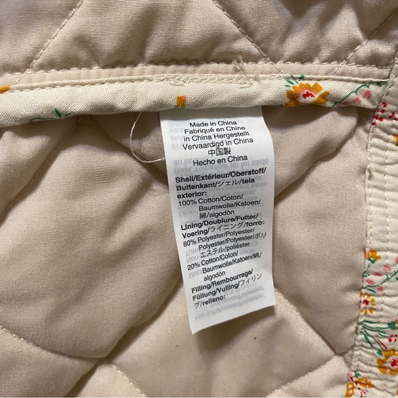 Madewell X The New Denim Project quilted patchwork wrap jacket, size XS - Picture 11 of 12